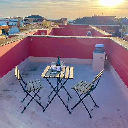 Appartement K-Rome Airport Sea View à Fiumicino Extérieur photo